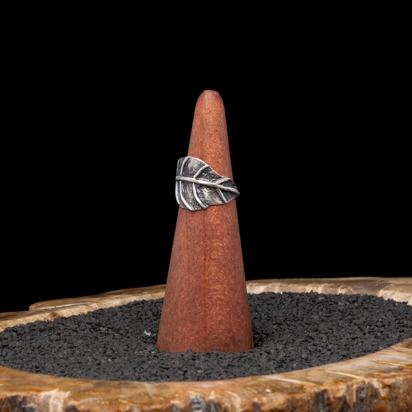 Sage Silver Ring sz 6