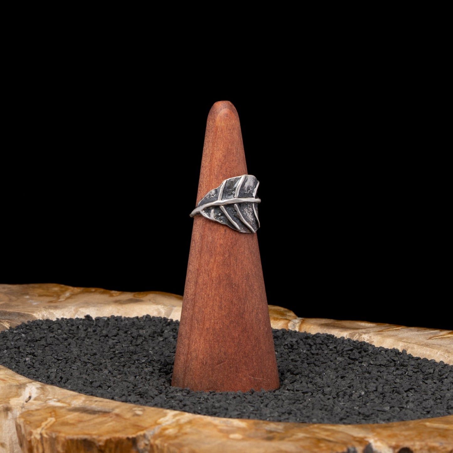 Sage Silver Ring sz 6