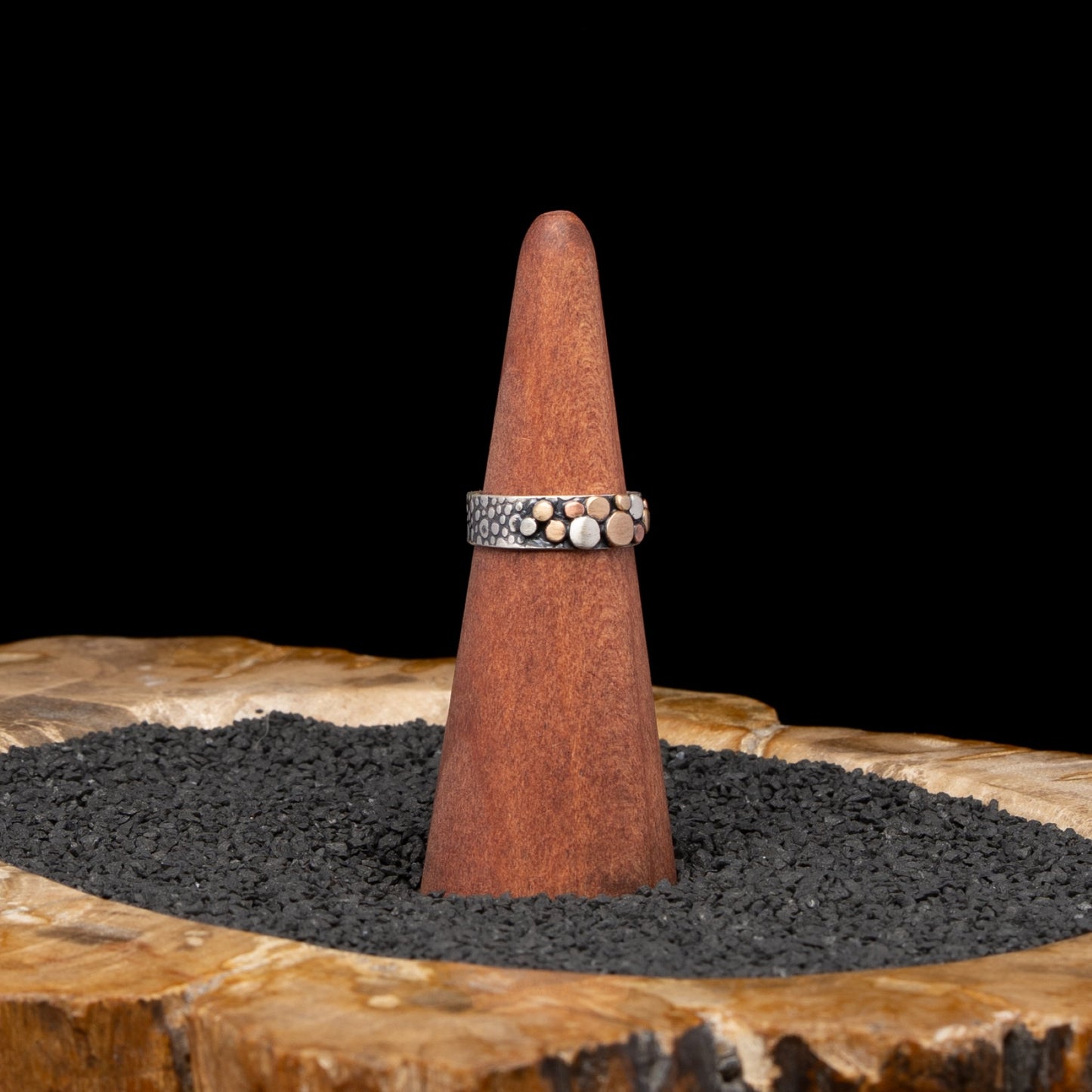 River Rock Ring sz 8