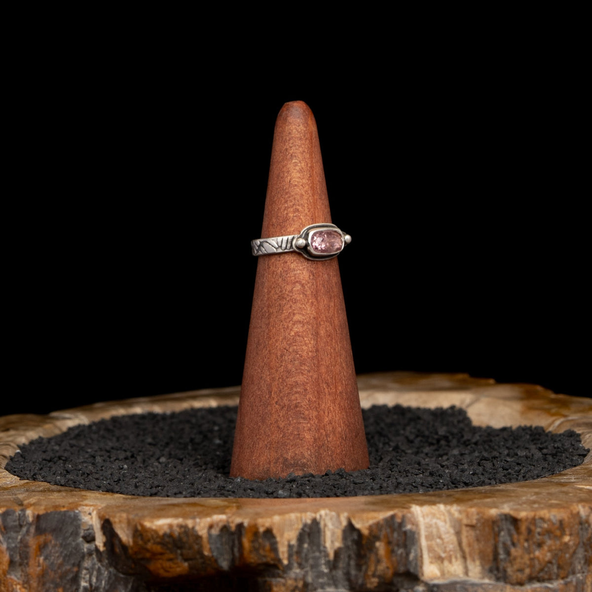 Pink Tourmaline Ring Size 5.5