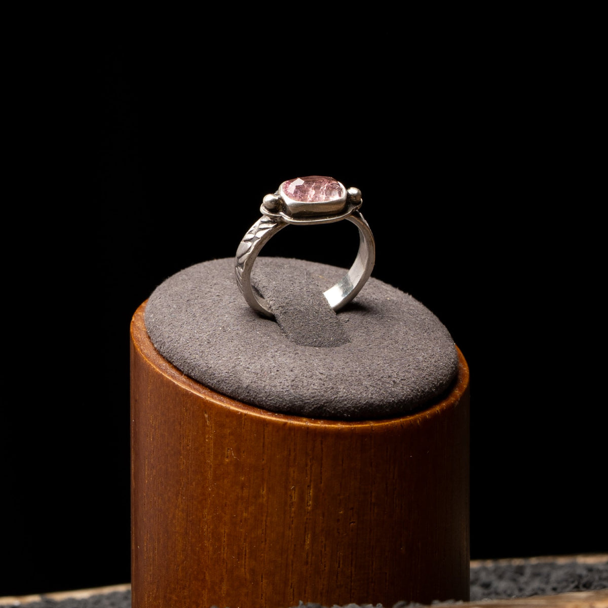 Pink Tourmaline Ring Size 5.5