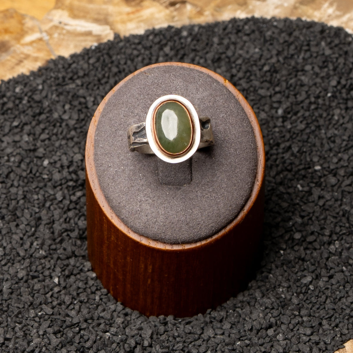 Jade Ring Size 7