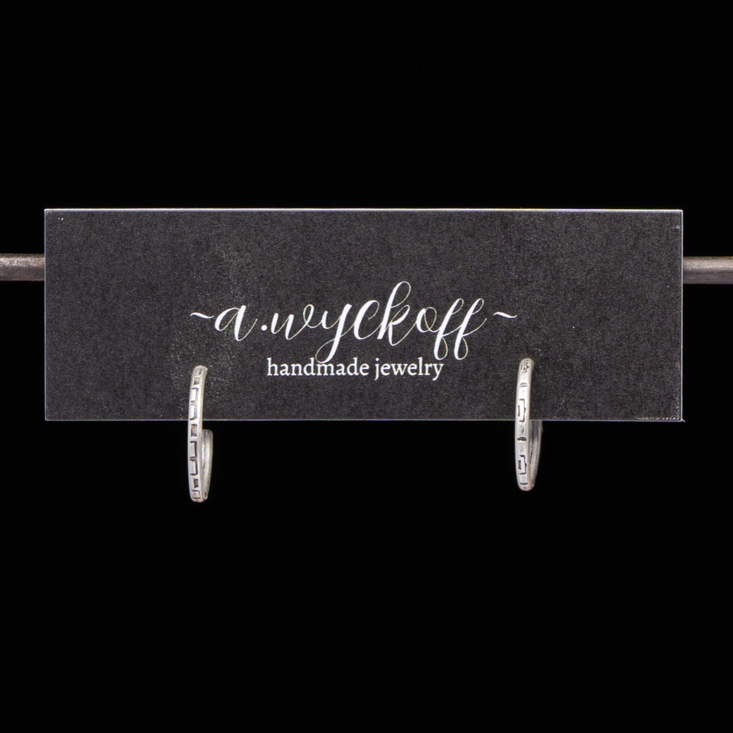 Silver Hoop Earrings